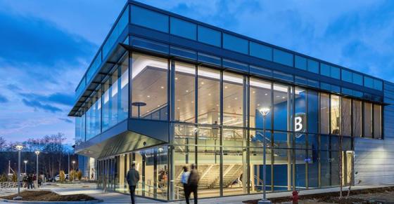 The First LEED Platinum certified Ice Arena Bentley University Ice arena
