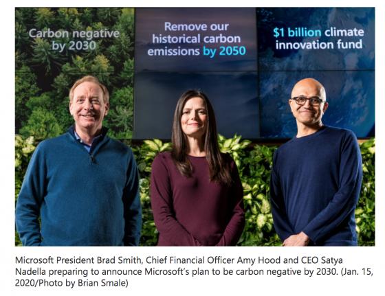 Microsoft Pledges to Go Carbon Negative by 2030 Including a $1 Billion Climate Innovation Fund Microsoft Carbon Negative