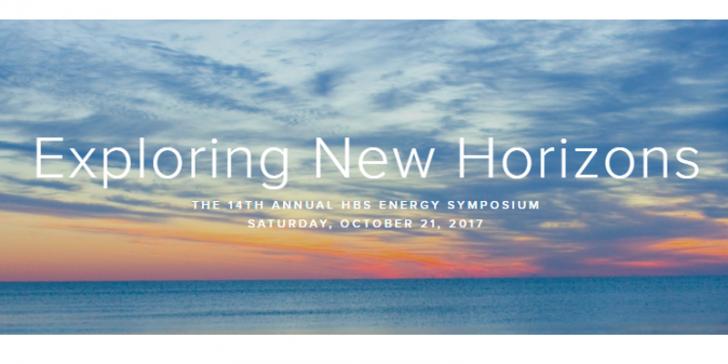 2017 HBS Energy Symposium Oct 21st Boston MA 