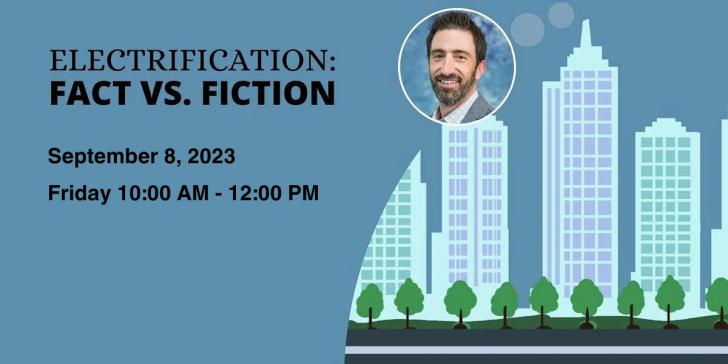 Free Webinar: Electrification: Fact vs. Fiction, September 8