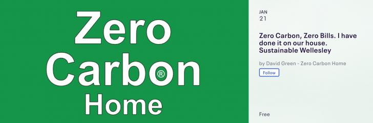 Webinar: Zero Carbon Zero Bills