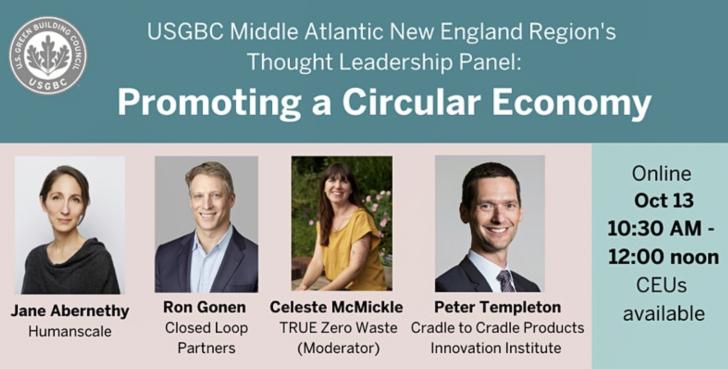 USGBC, circular economy, business development, finance, new england, mid atlantic region