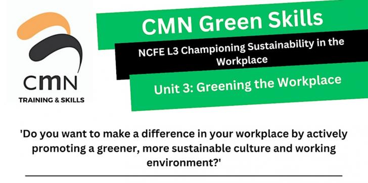 Greening the Workplace, Online, November 28 & December 5