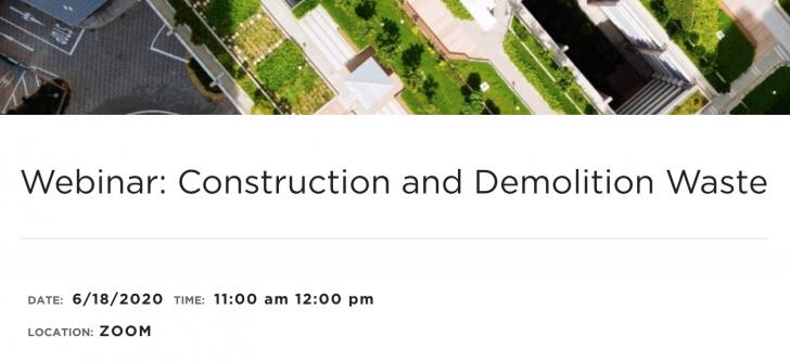 Construction and Demolition Waste