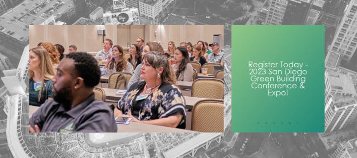 2023 San Diego Green Building Conference, October 27, 8:00am - 6pm