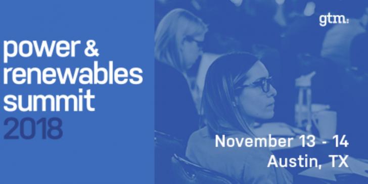 Power & Renewables Summit 2018, November